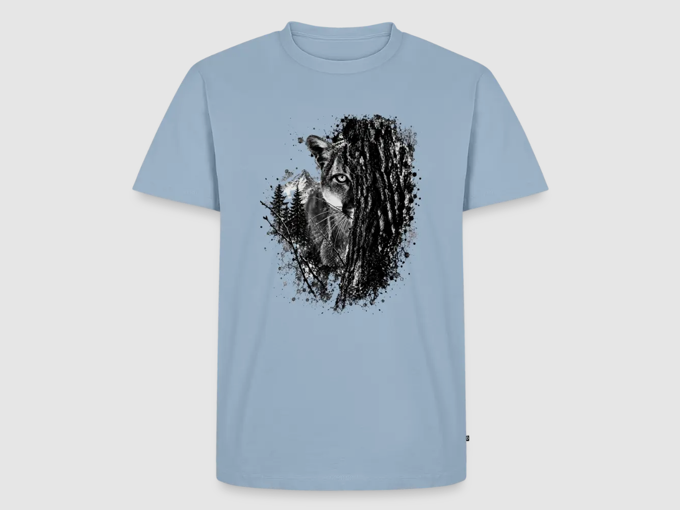 PUMA Heren Premium T-Shirt "Lauerende Puma", afbeelding 17 van 37