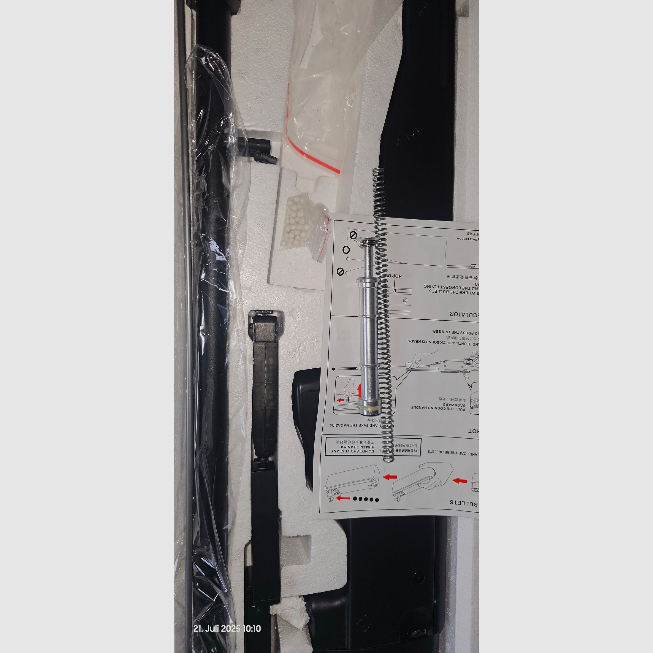 Well MB 01 Airsoft Sniper 6mm