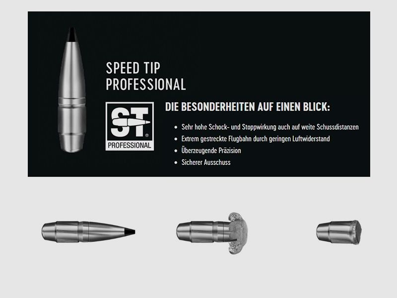 RWS Kal. 3.. Büchsen .30-06 Speed Tip Pro TM 20 Stk 10,7g/165grs