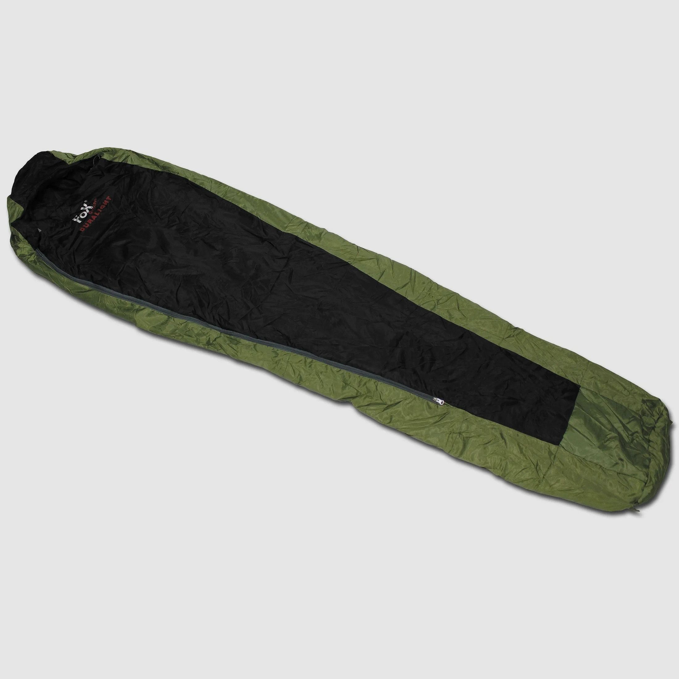 Fox Outdoor Schlafsack Fox Outdoor Duralight oliv-schwarz