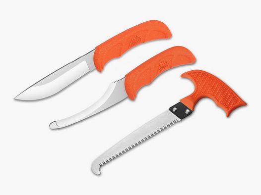 Outdoor Edge Guía de Cazador Juego de Desollado con Funda para Cuchillo