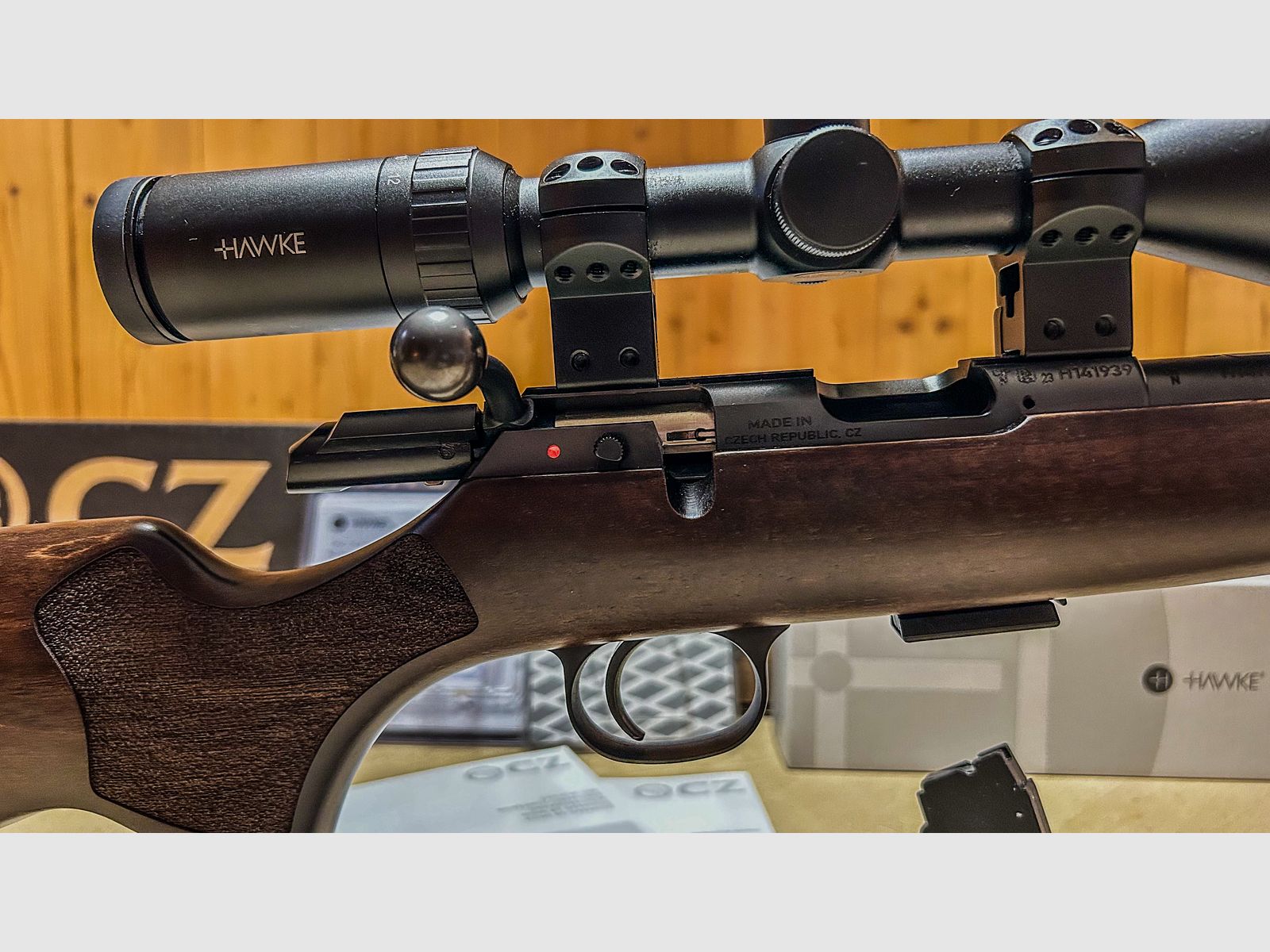 CZ 457 Varmint .22 lr  TOP auf 100m 