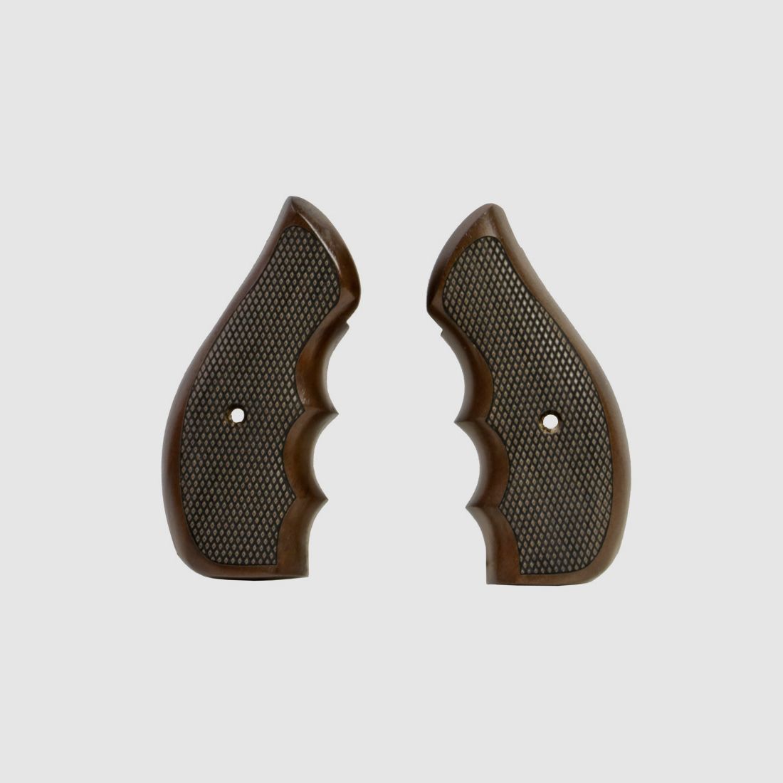 Combat Holzgriffschalen fĂĽr Schreckschuss-, Gas-, Signalrevolver Smith&Wesson und Reck Chiefs Special Fischhaut