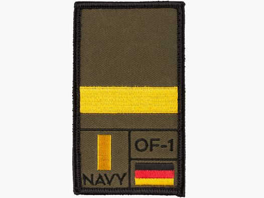 Café Viereck Café Viereck Rank Patch Leutnant zur See oliv
