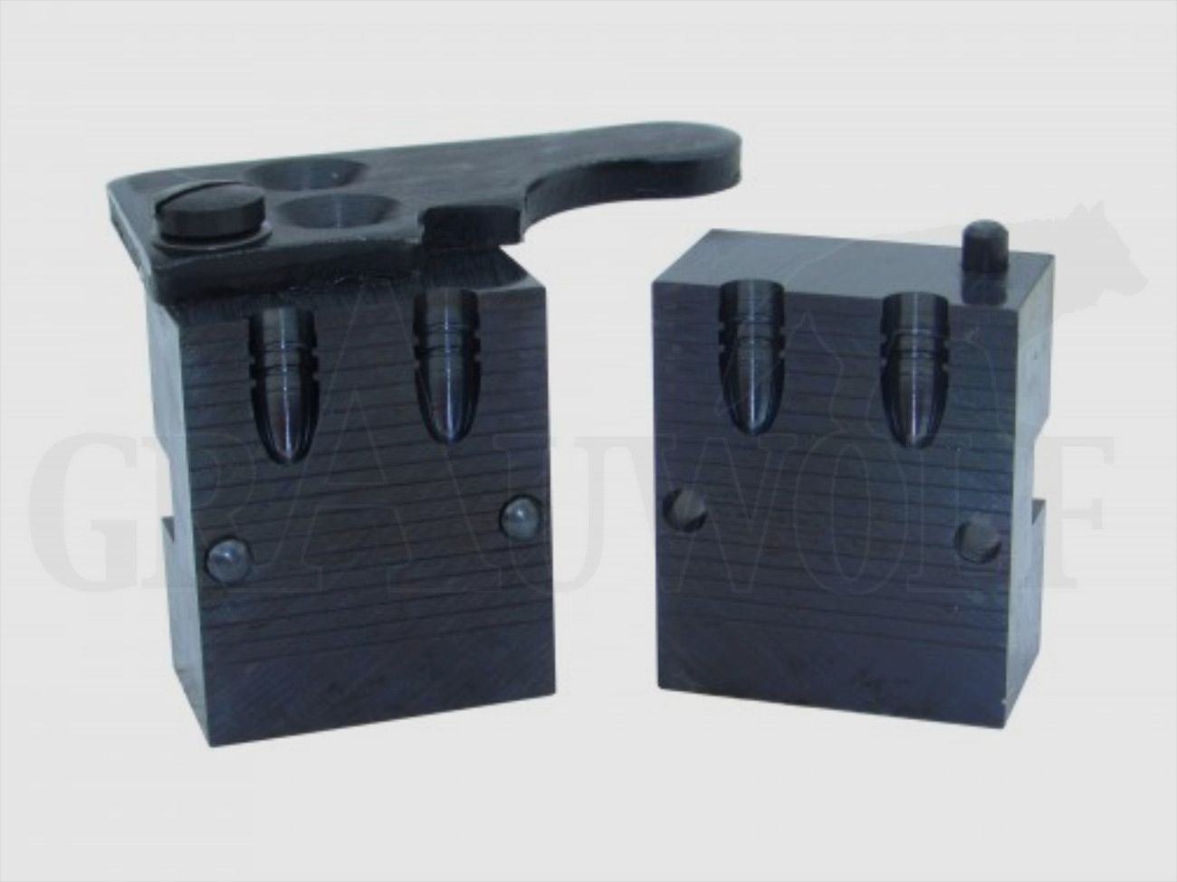 .22 / 5,6 mm 44 gr / 2,9 g Lyman #225438 Punta Redonda Molde de 2 Cavidades para Gas Checks