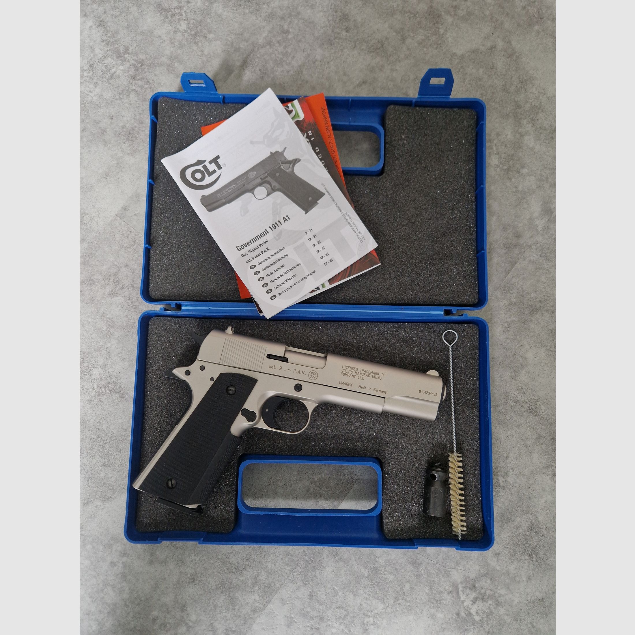 Colt Government 1911 A1 Nickel