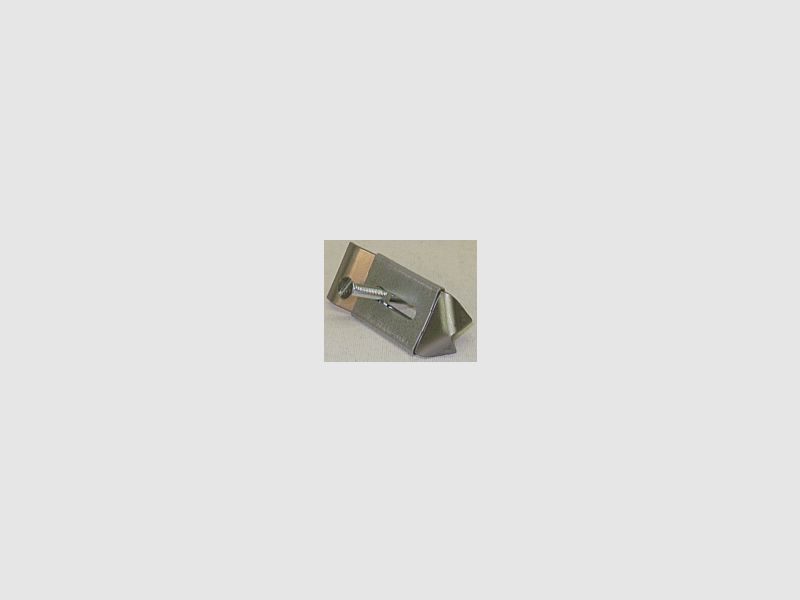 Gehörnklammer GREIF - Metallblech mit Schraube