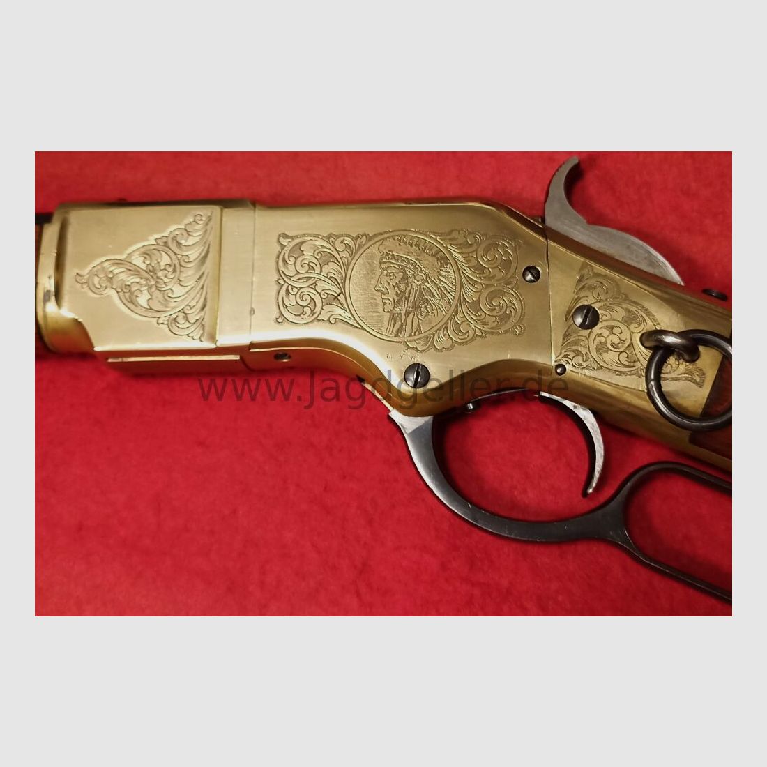 Unterhebel-Repetierer Hege-Uberti Mod.1866 Indian Carbine .38Special