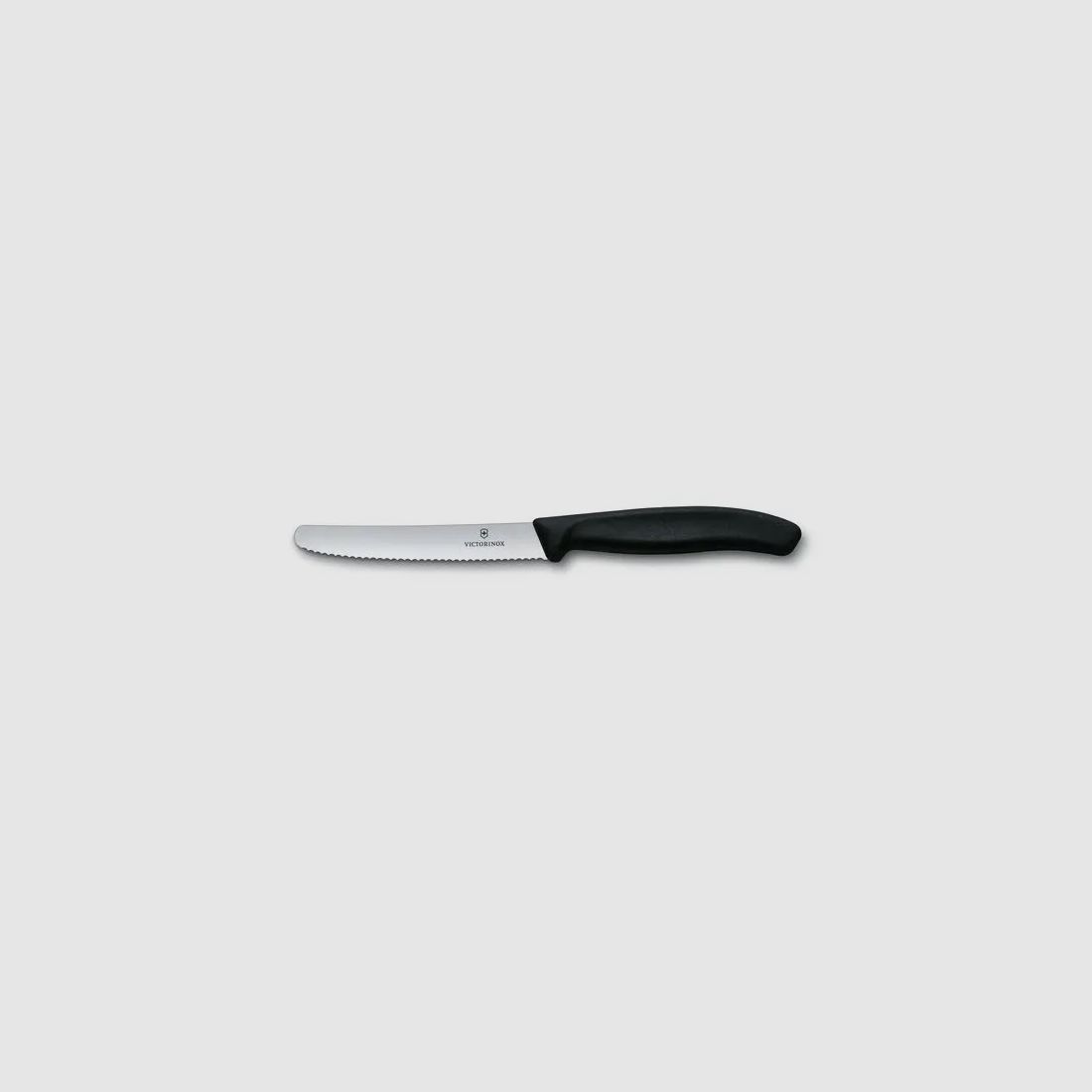 Victorinox Tomatenmesser Swiss Classic schwarz Fahrtenmesser-Bowie