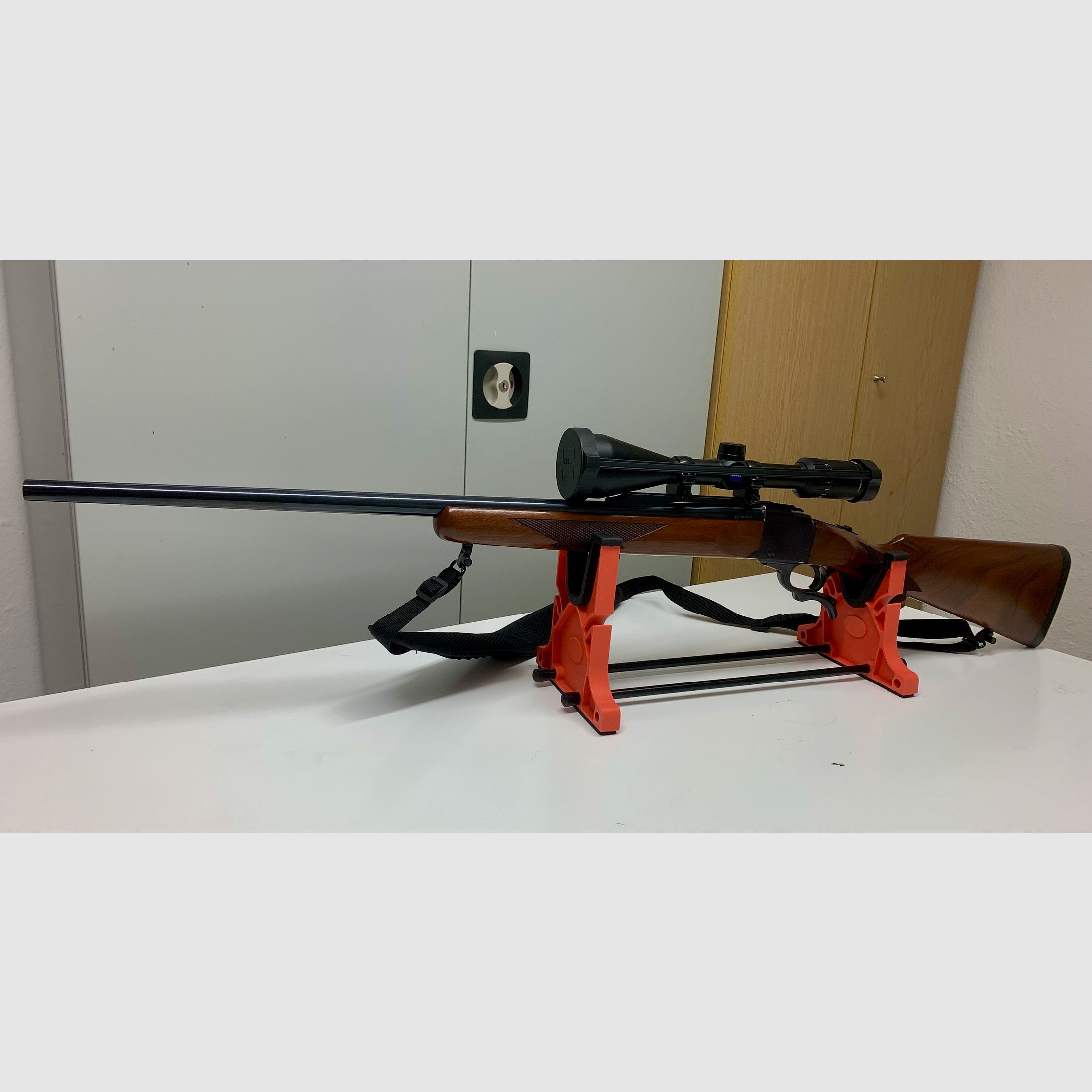 Ruger No.1 - 25-06 rem Fallblockbüchse + Zeiss 4-12x50