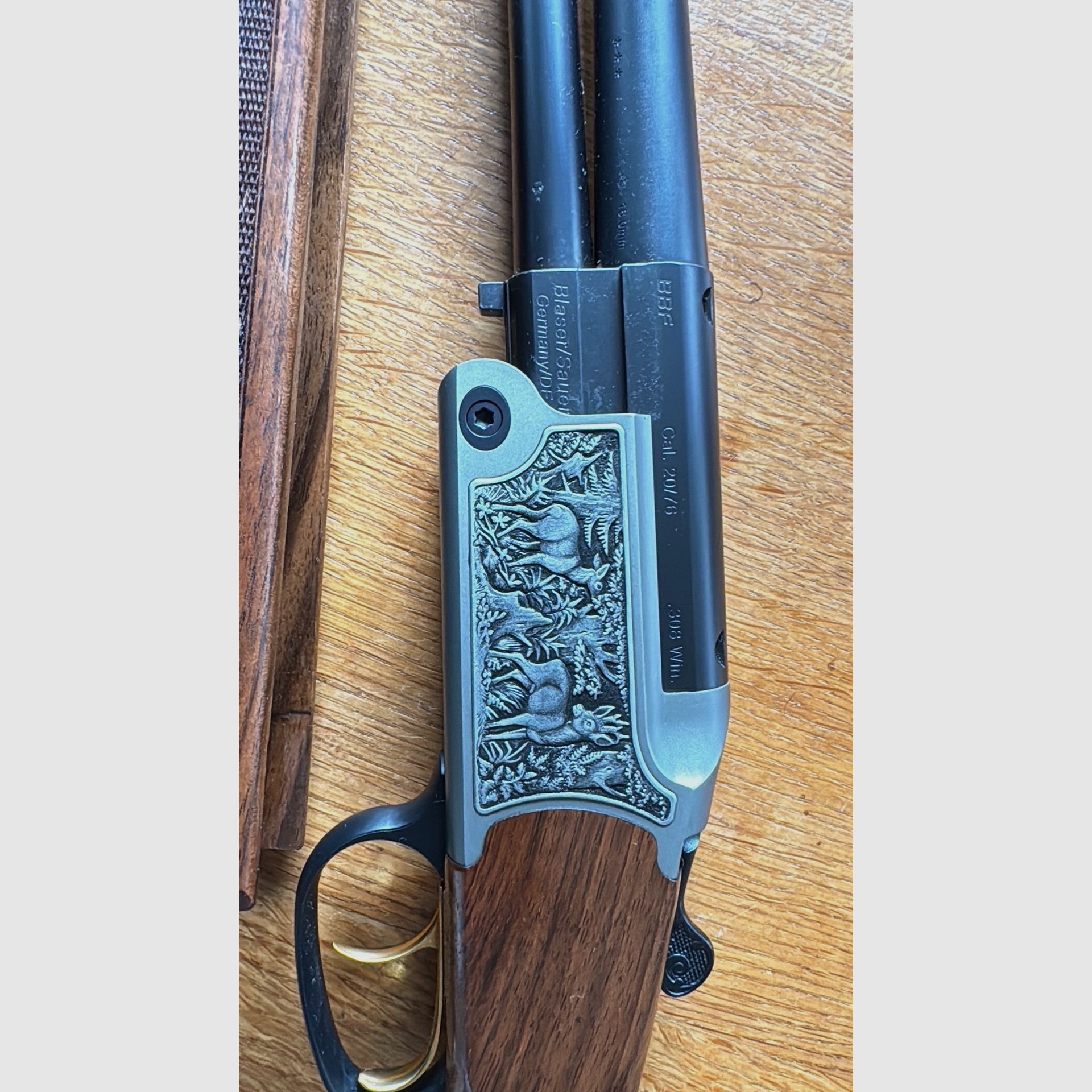 Blaser BBF 95 Luxus .308 with insert barrel .222