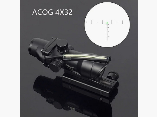 4x32 ACOG, Grün, Für Jagd, Zielschießen