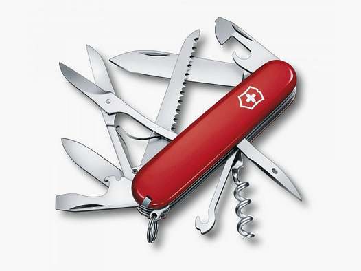 SCHWEIZER OFFIZIERSMESSER - 14-TLG. - VICTORINOX HUNTSMAN