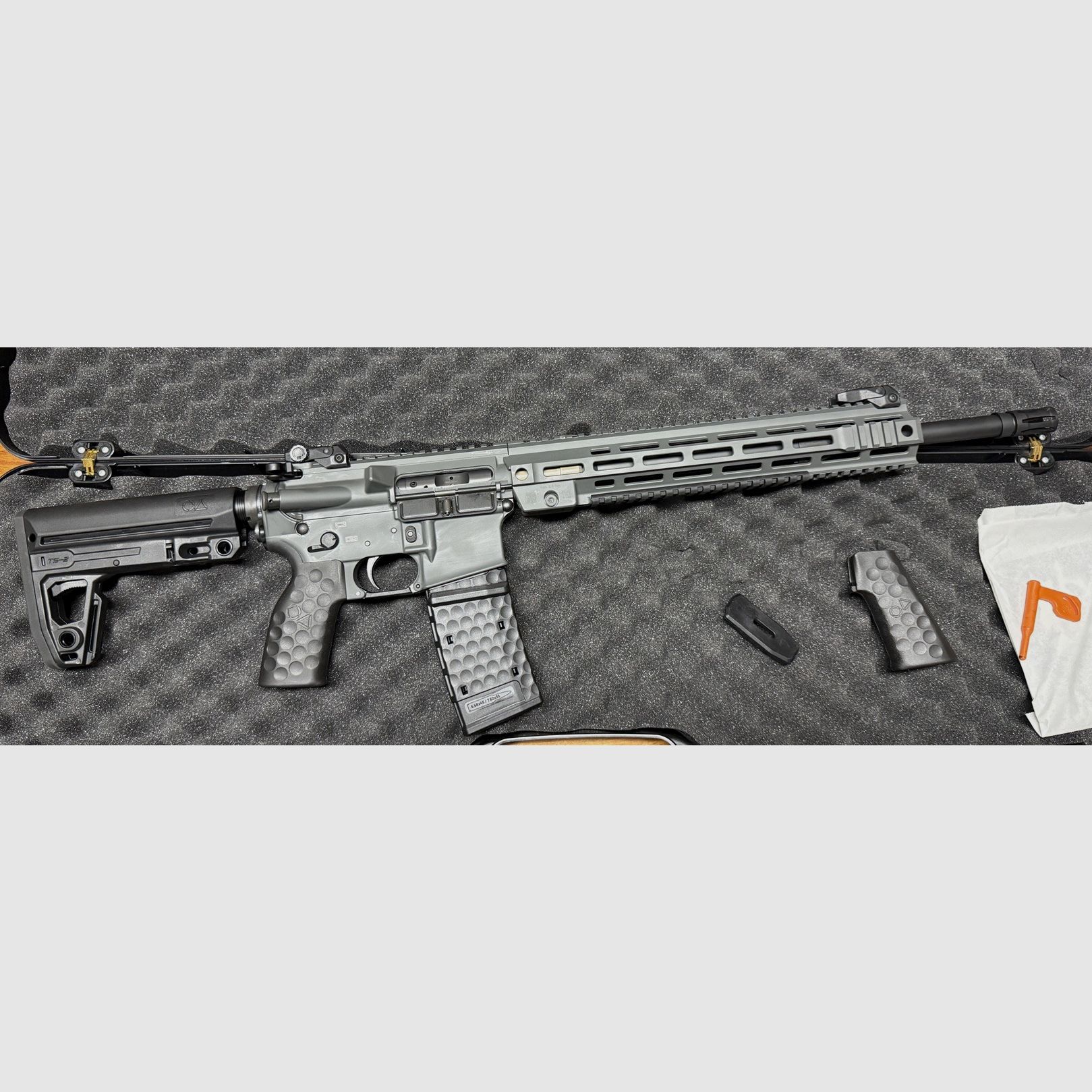 Oberland Arms OA-15 M5 Premium Cerakote Battleship Gray Caliber .223 Remington 16.75" Barrel