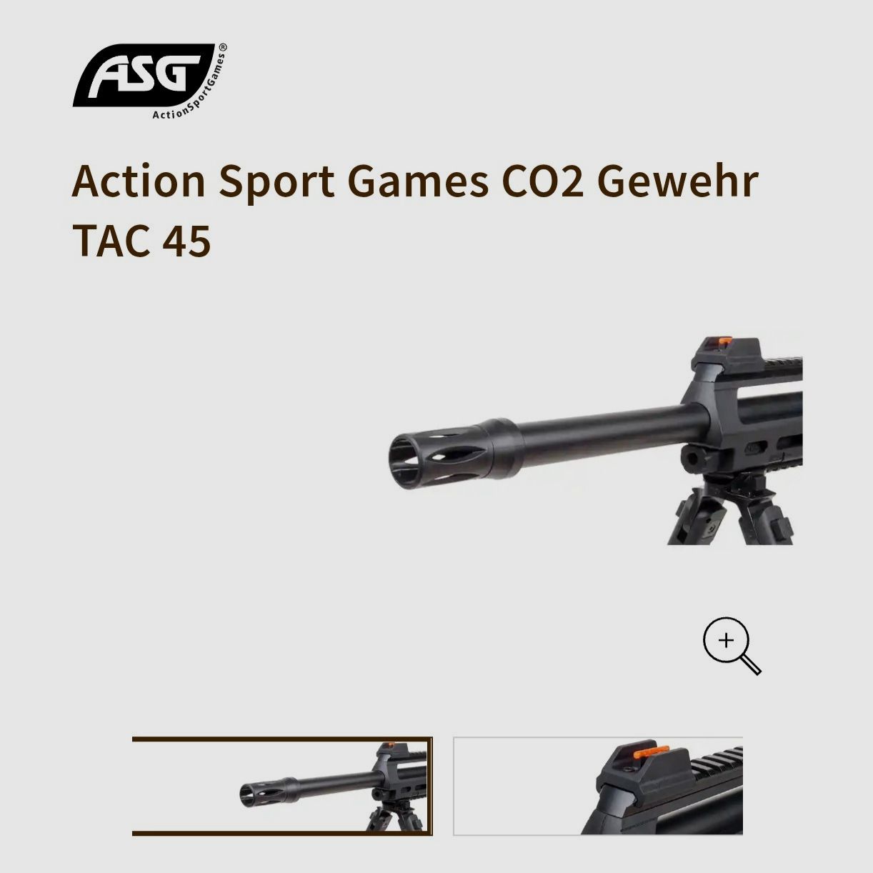 TAC 45 Co2 Luftgewehr  21 Schuss Magazin  ! Neu !