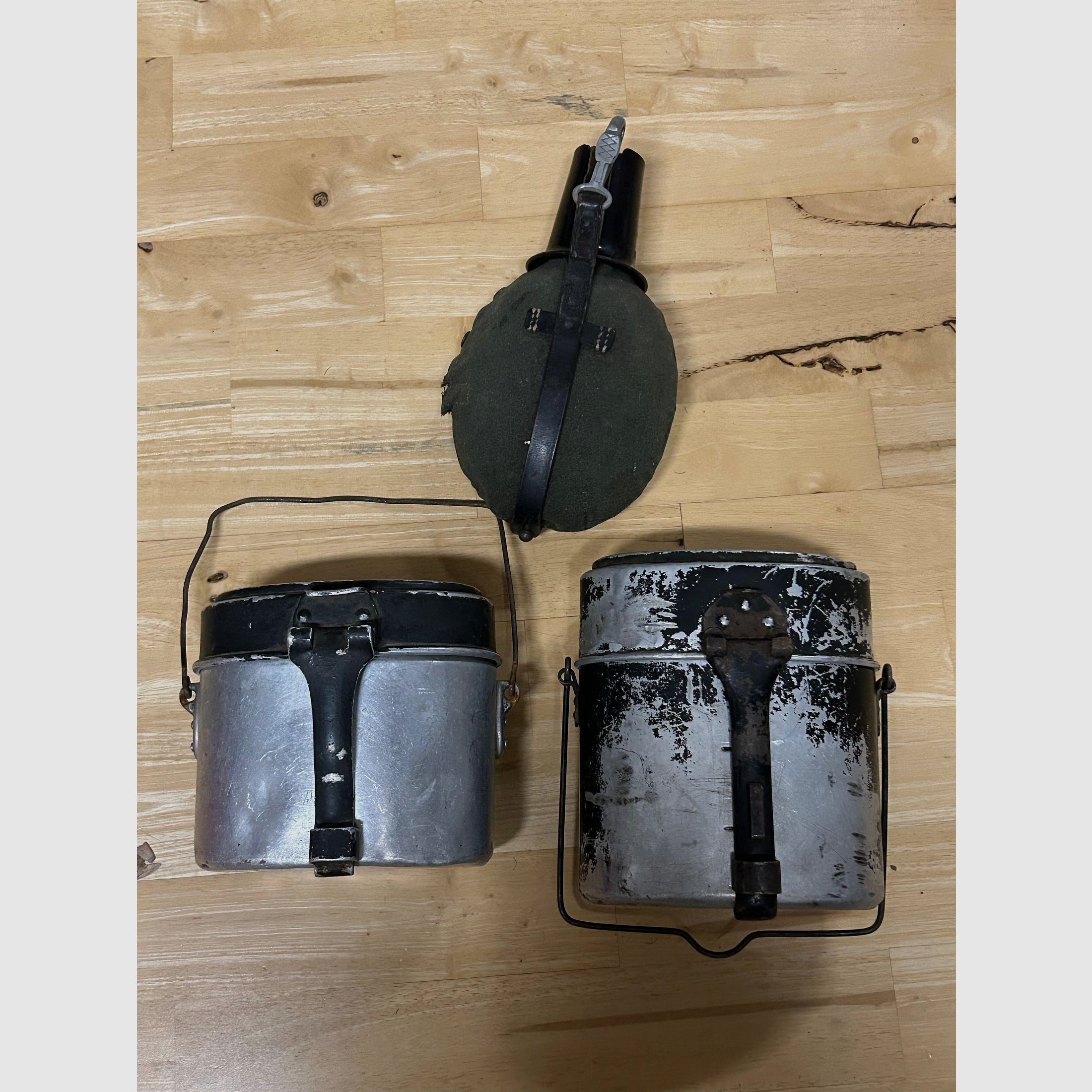 Convolute cooking utensils & canteen | Wehrmacht | WW2 | 2nd World War