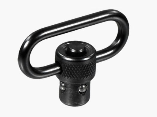 UTG Standard Duty Push Button QD Sling Swivel, 1.25" Loop