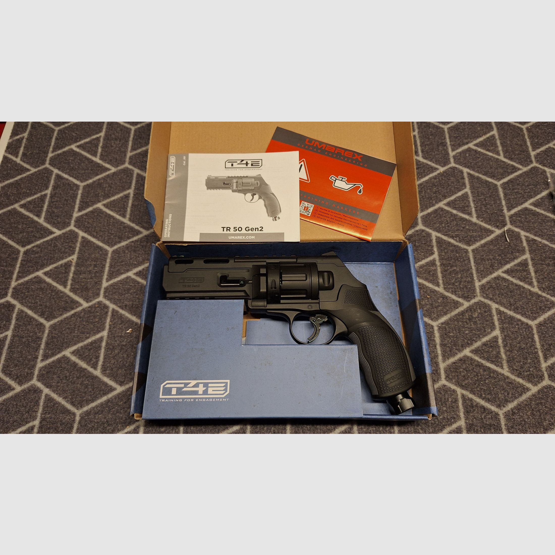 HDR50 Gen2 Revolver Co2 cal .50 - Premiumkit - Neu!