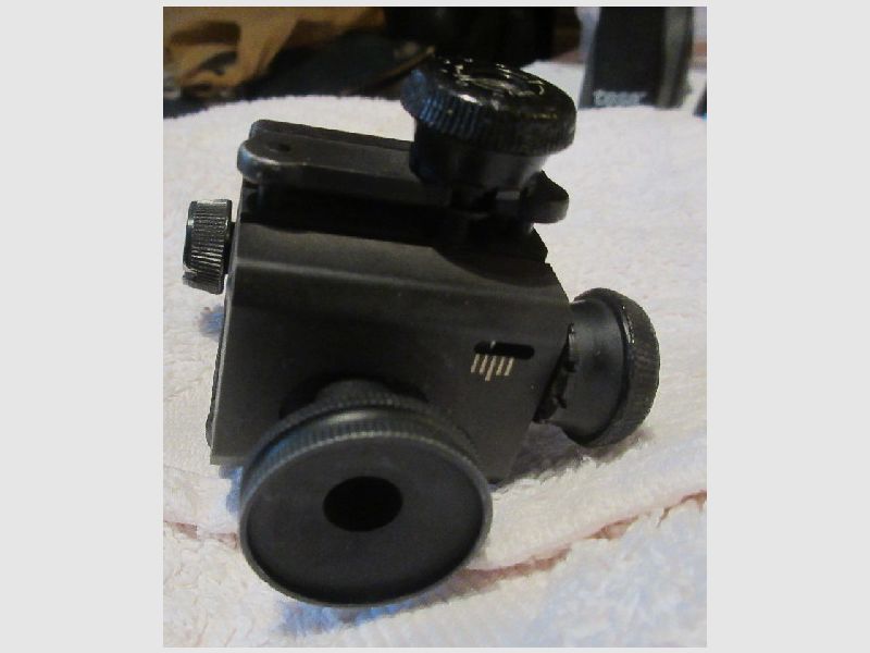 Feinwerkbau LG 300 (S) -  Visierung komplett - Diopter m.  Augenkappe + Korntunnel m. Ringkorn!