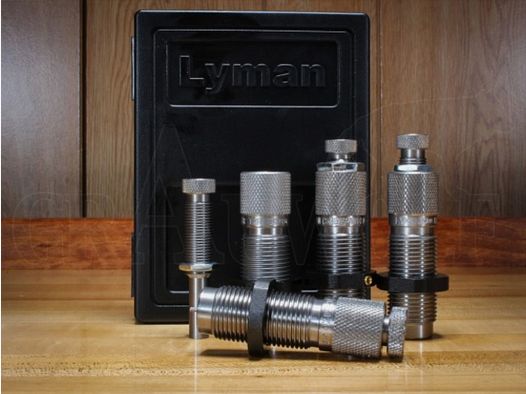 .40 S&W / 10mm Auto Lyman Carbide Die Set 4-Piece