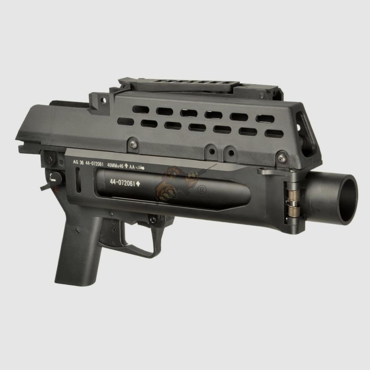 AG-36 Airsoft Granatnik w czarnym, zdjęcie 1 z 3