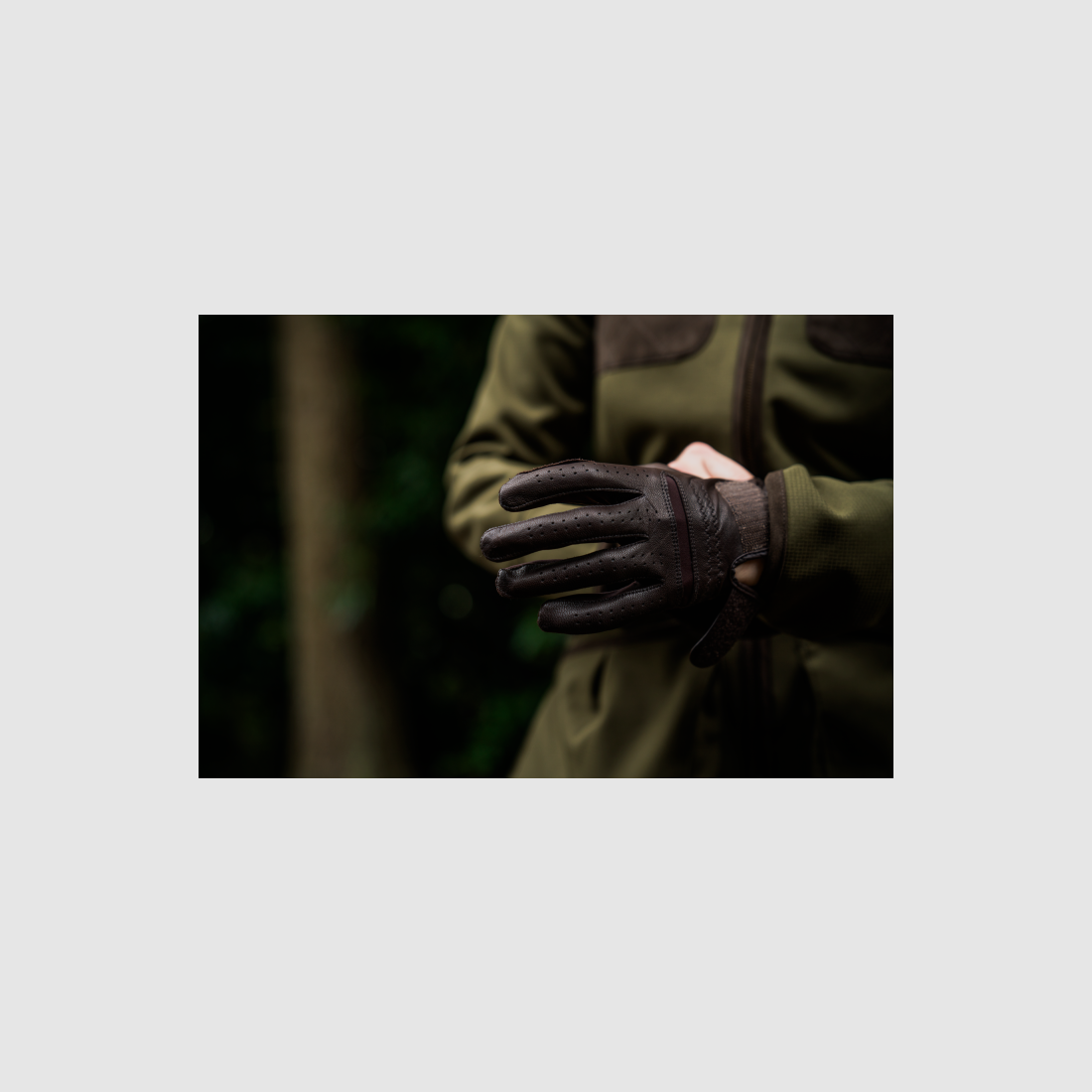 Seeland Aim Shooting Gloves - Chocolate Torte (404371025), image 4 of 7