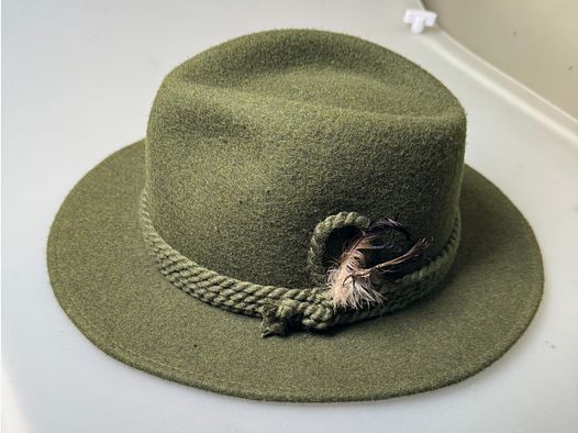 Risa Hutwekstatt chapeau de chasse vert en feutre de laine 59