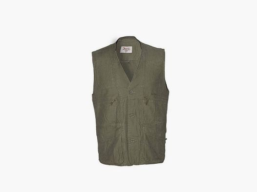 Patton Gilet in stone washed cotton
