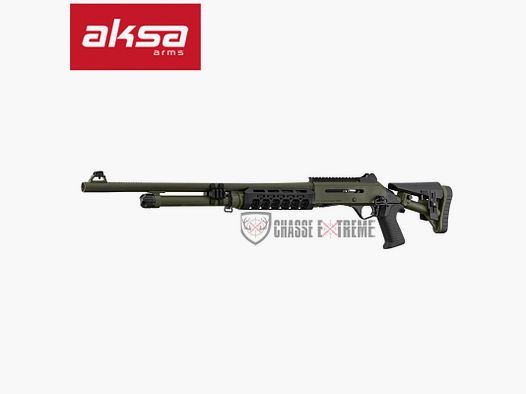 Shotgun AKSA ARMS S4 Extreme 61cm Kal. 12/76 Groen Od
