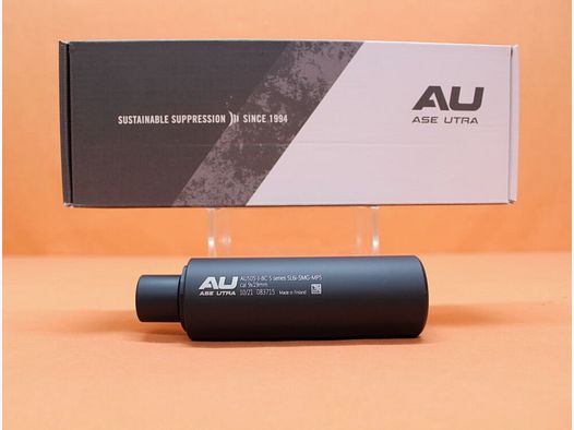 ASE Utra silencer 9mm ASE Utra SL6i BC Black Cerakote (AU505-I-BC S Series) 3-Lug Type H&K HK MP5/MKE T94