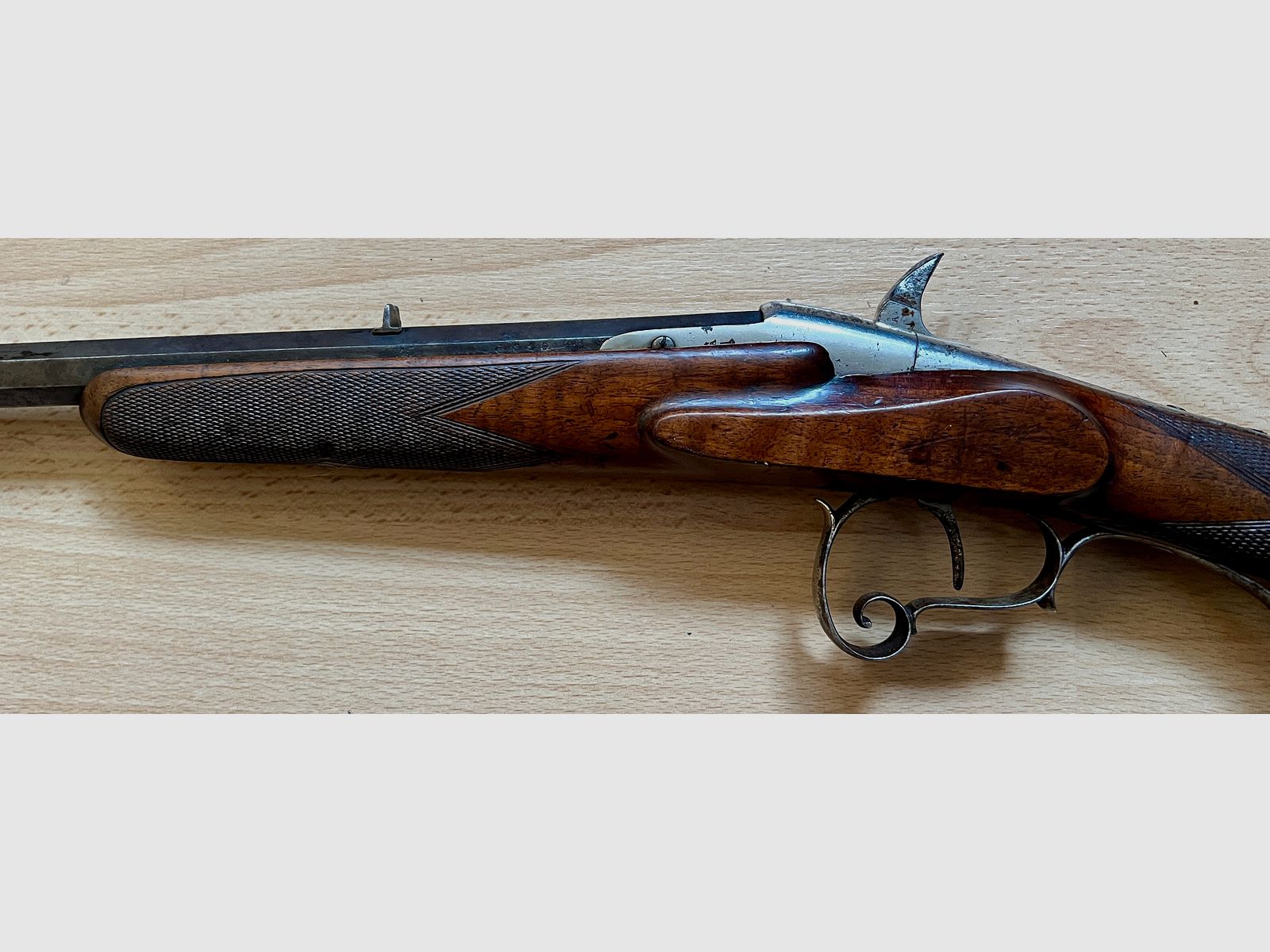 9mm Flobert Tesching Flinte Warnant- System Luxus "Zimmerstutzen" Salon,- Sammlerwaffe (ähnlich Ferlach) Antik, Schädlingsbekämpfung