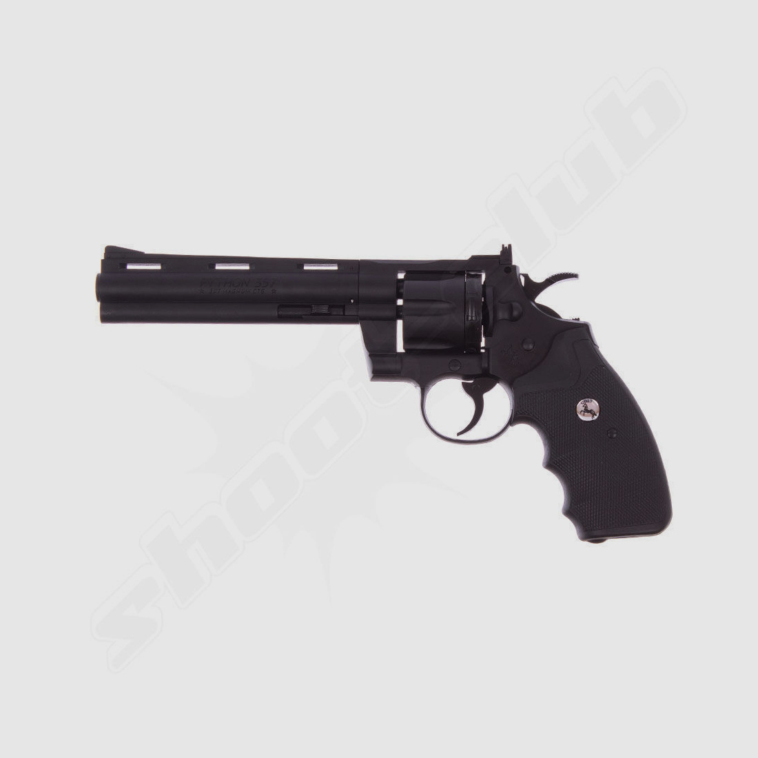 Colt Python 6 Zoll CO2 Revolver für 4,5 mm BB & Diabolos im Set