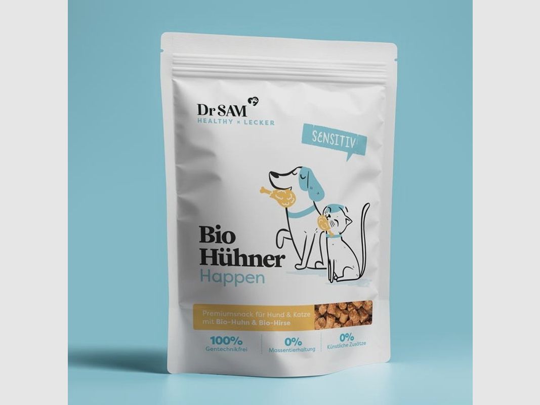 Dr. Sam Hunde Snack Hühner Happen 150g