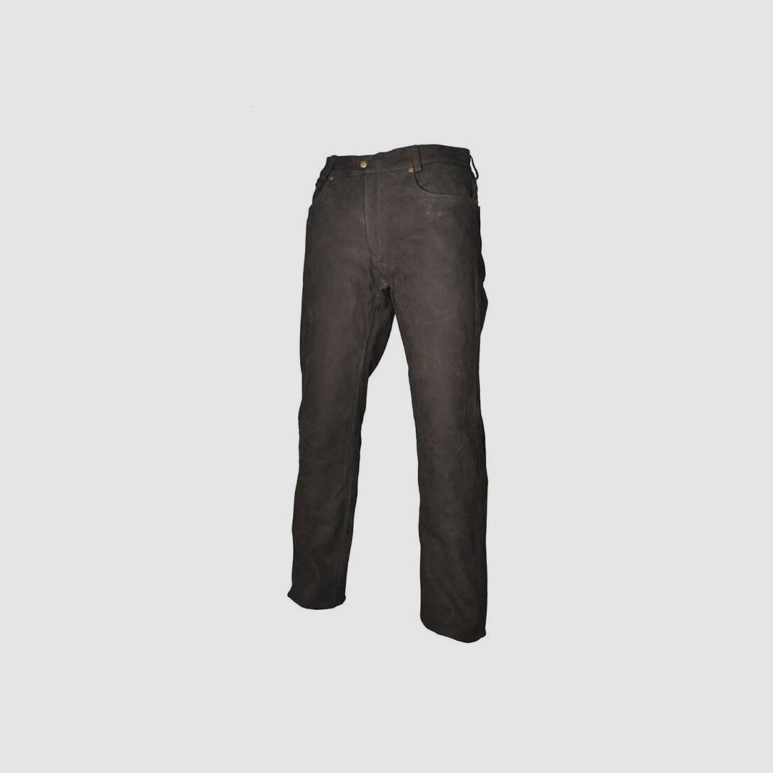 Hubertus Lederhose 5 Pocket braun 34