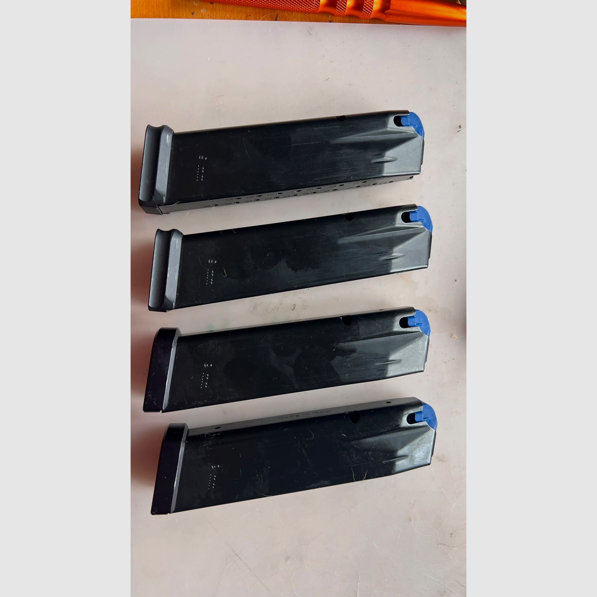 For sale four (4) magazines for Walther PDP Full Size