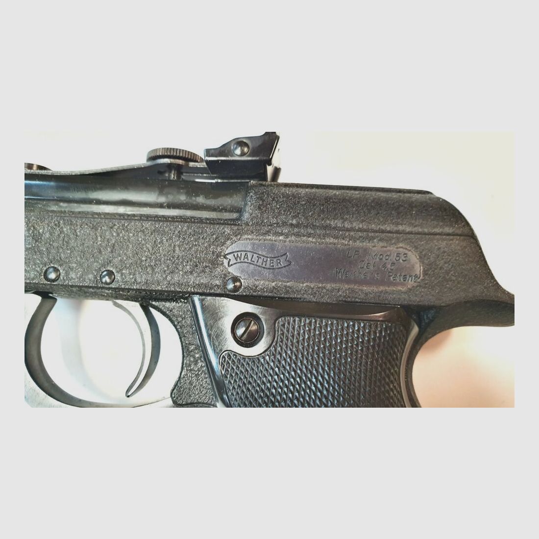 Walther !Rarität! Luftpistole Walther Model 53 - 4,5mm Diabolo