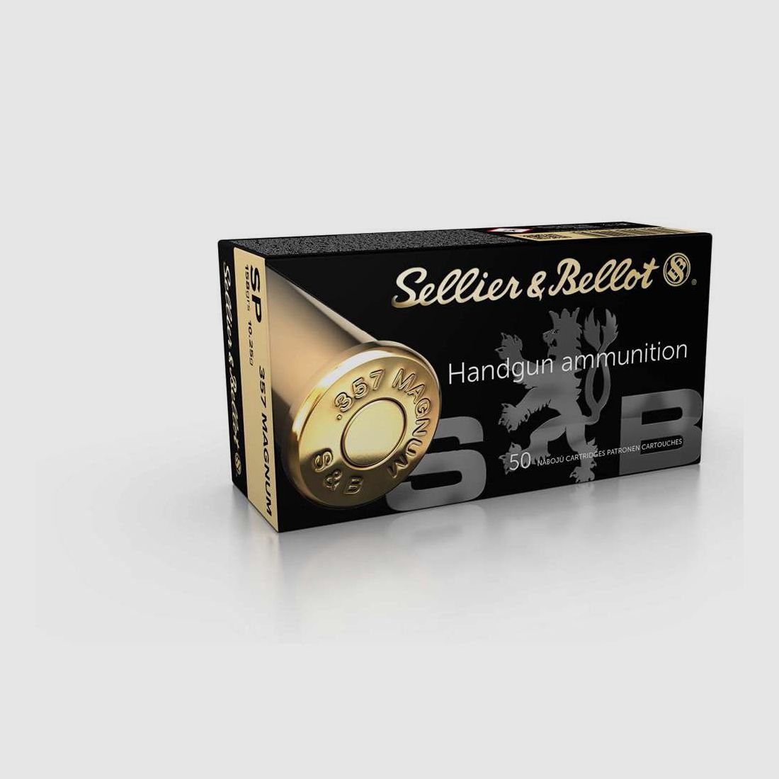 Sellier & Bellot 357 Magnum FMJ Revolver Cartridges, image 22 of 27