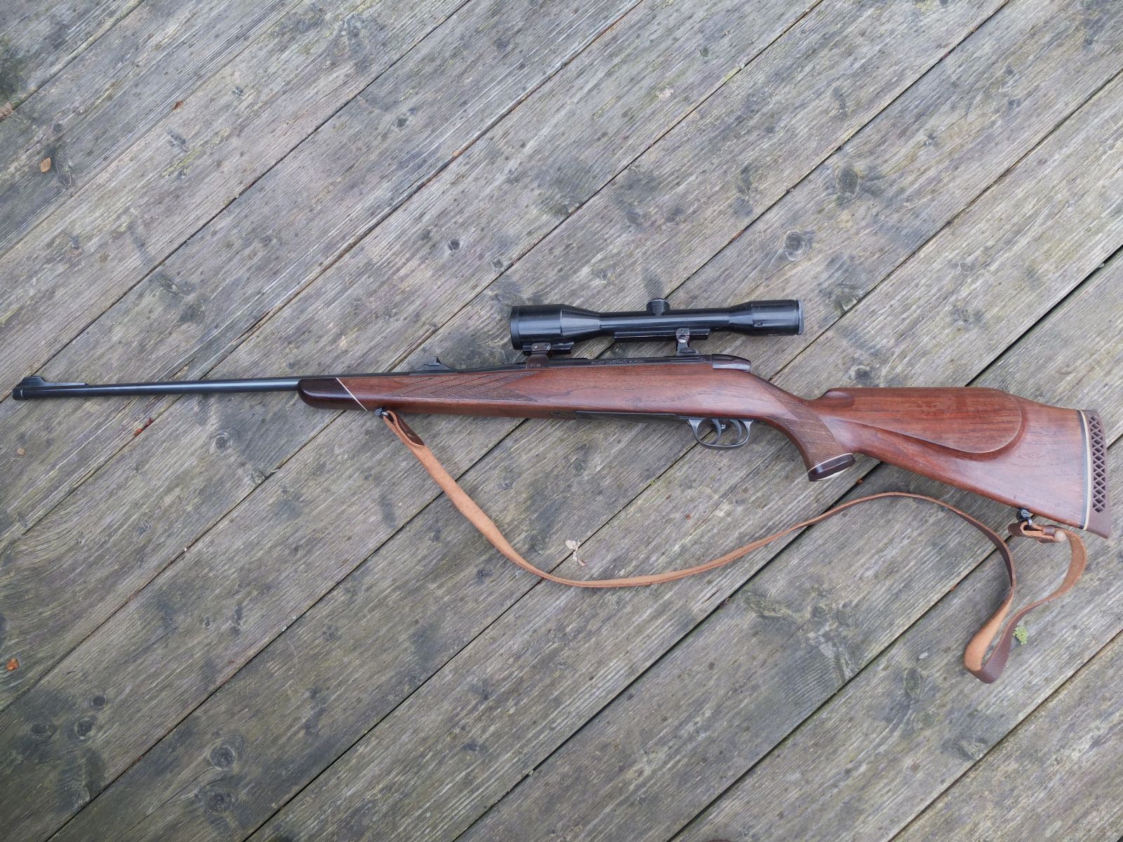 Sauer 7 x 64 mit Zeiss-Glas bleifreie Munition