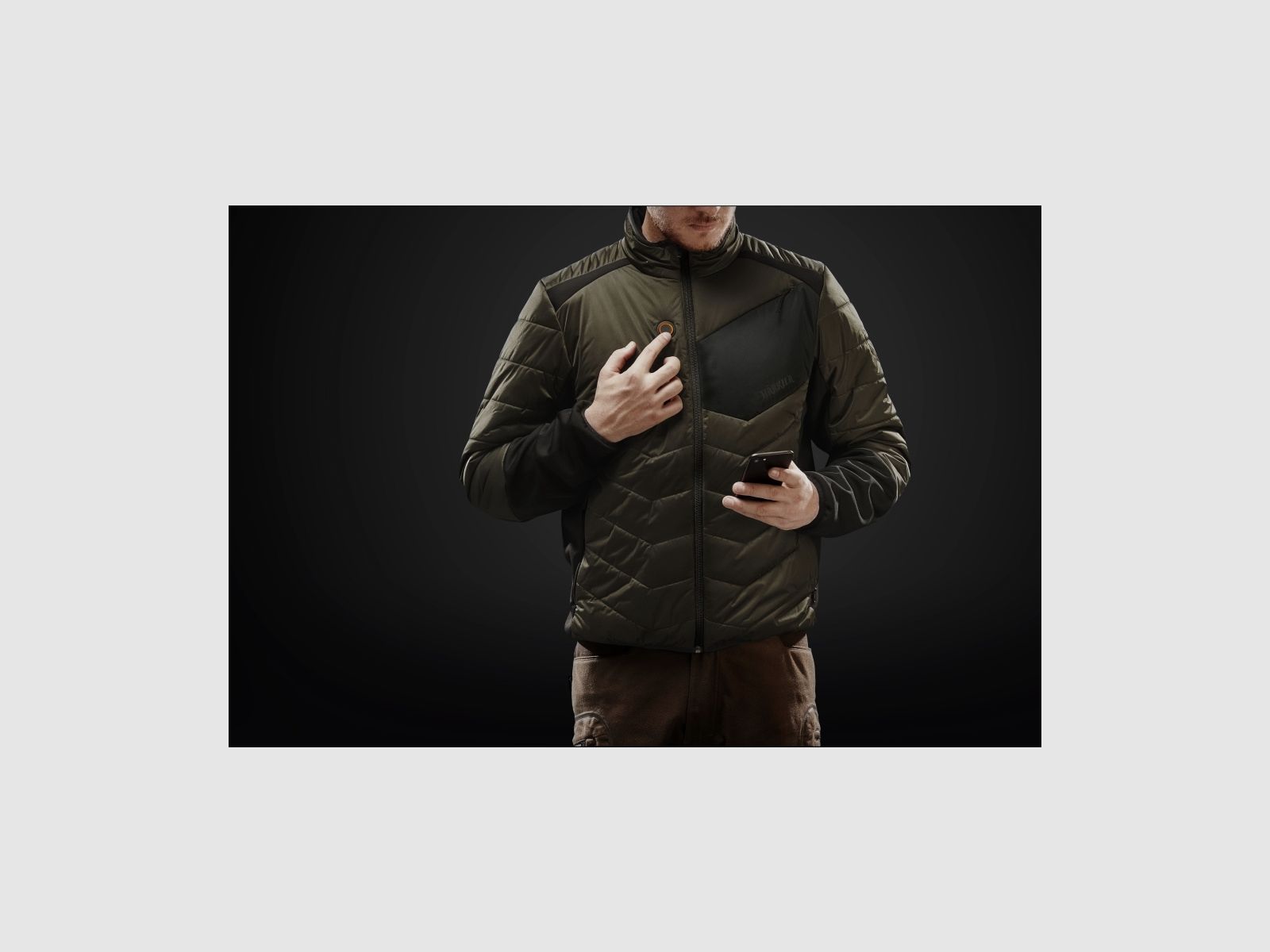 HÄRKILA Heat Jacke Willow Green/ Black