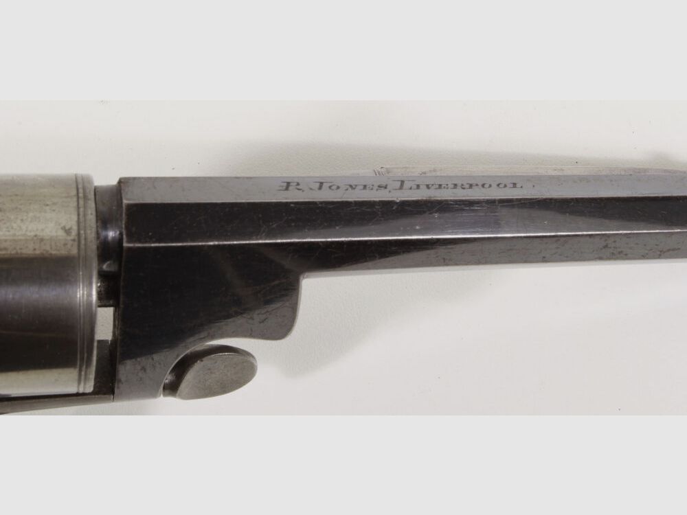 Originaler Perkussionsrevolver R. Jones Liverpool im Kasten  Artikel 15856