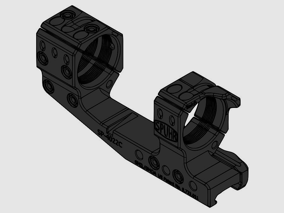Spuhr 34 H38mm Cantilever / offset block mount Gen3