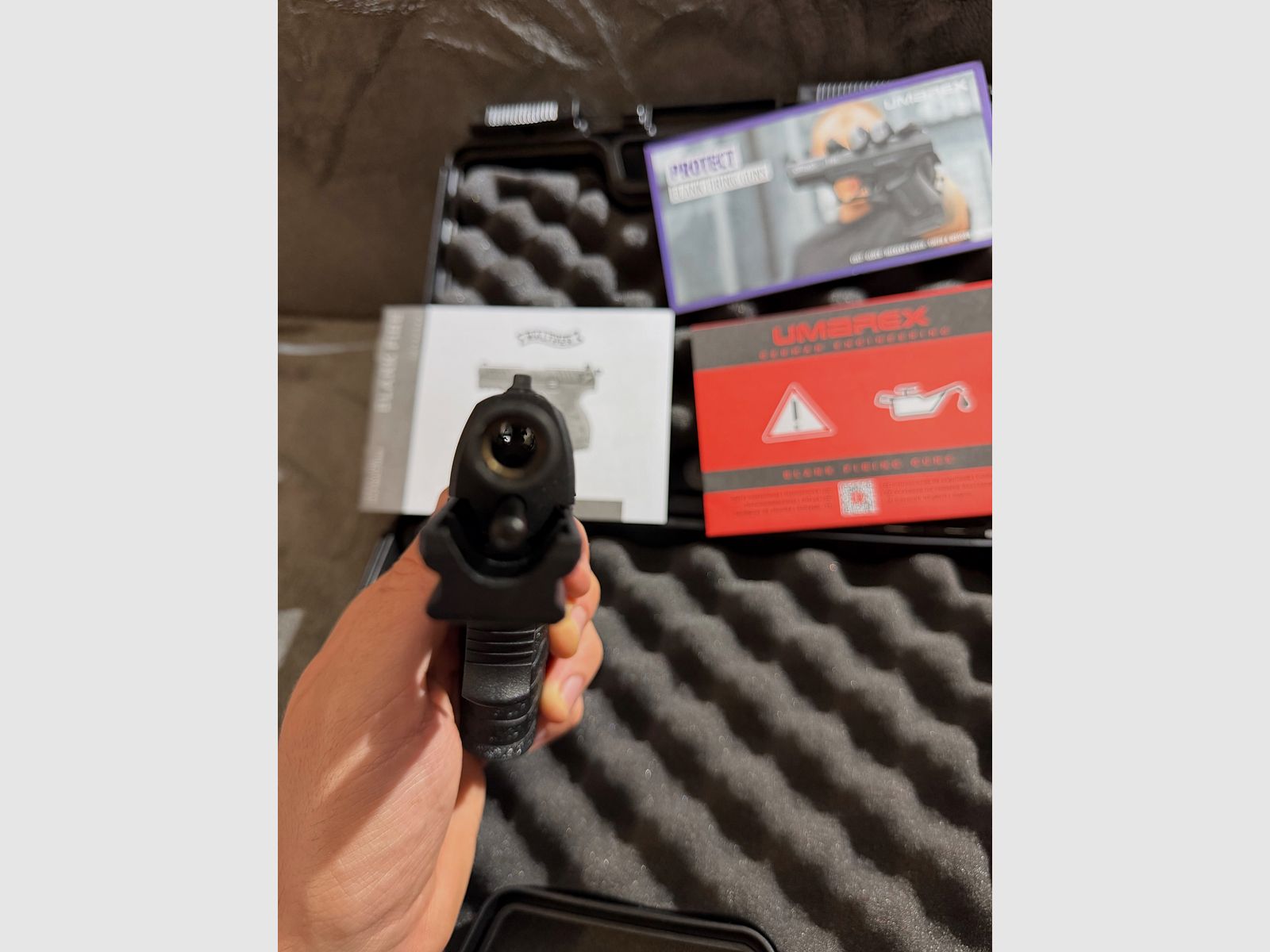 Umarex „Walther P22Q“ pistolet à blanc 9mm P.A.K. noir