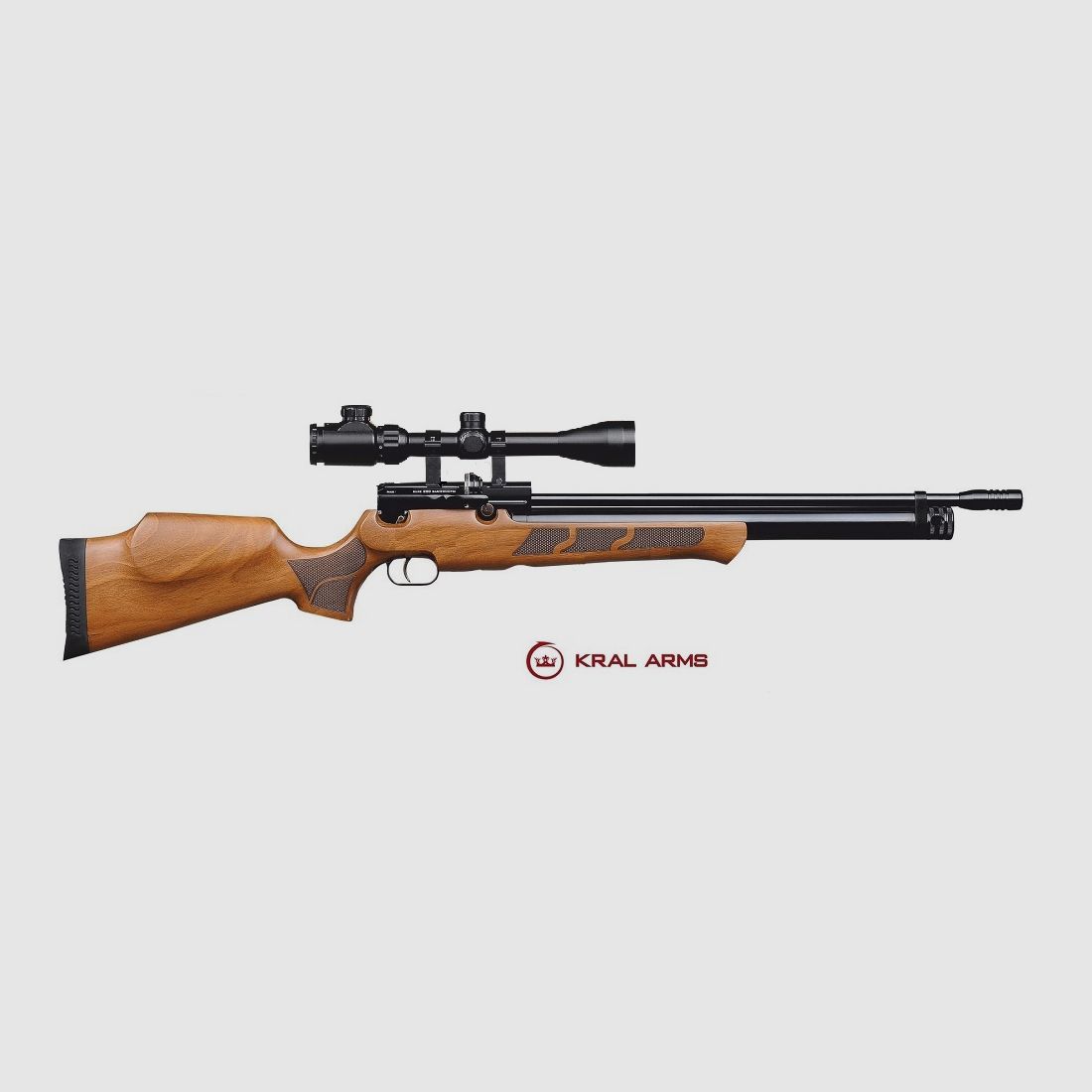 PCP-Luftgewehr KRAL Puncher Madera Kal. 6,35 mm – 24 Joule