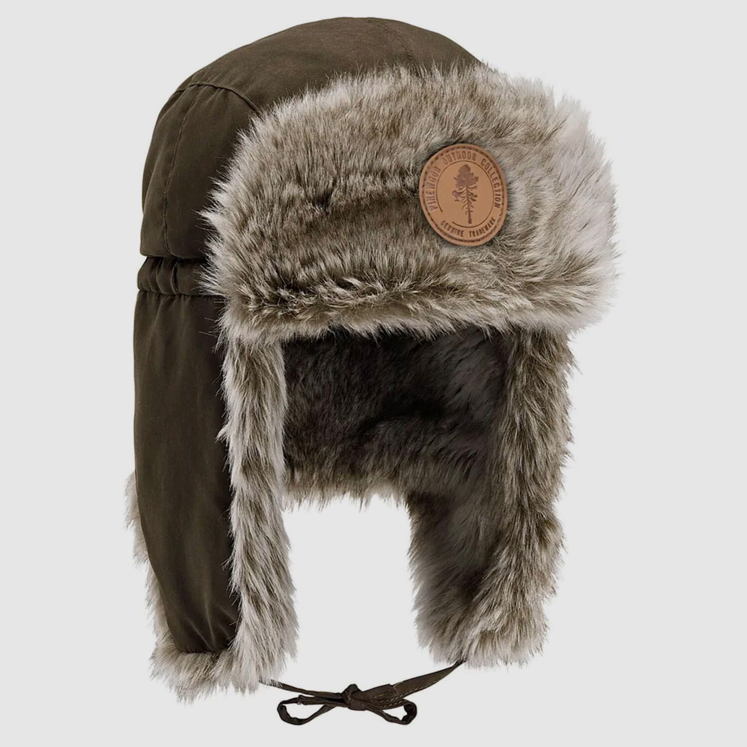 Pinewood Bonnet d’hiver (Suede Brown), image 1 sur 3