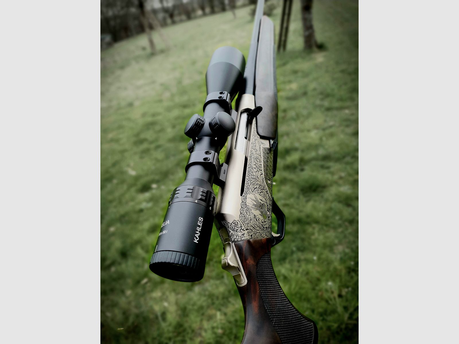 Rifle Browning BAR 4x Platinum 30-06, semiautomática + ZF Kahles Helia, HK 4+