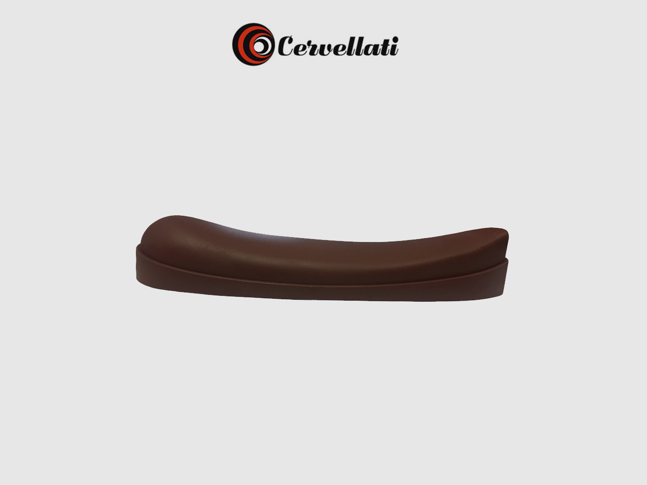 CERVELLATI Calciolo in Gomma Curvo 25 mm Nero, immagine 3 di 4