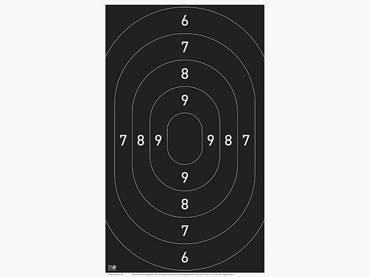 Cible de pistolet (25m)