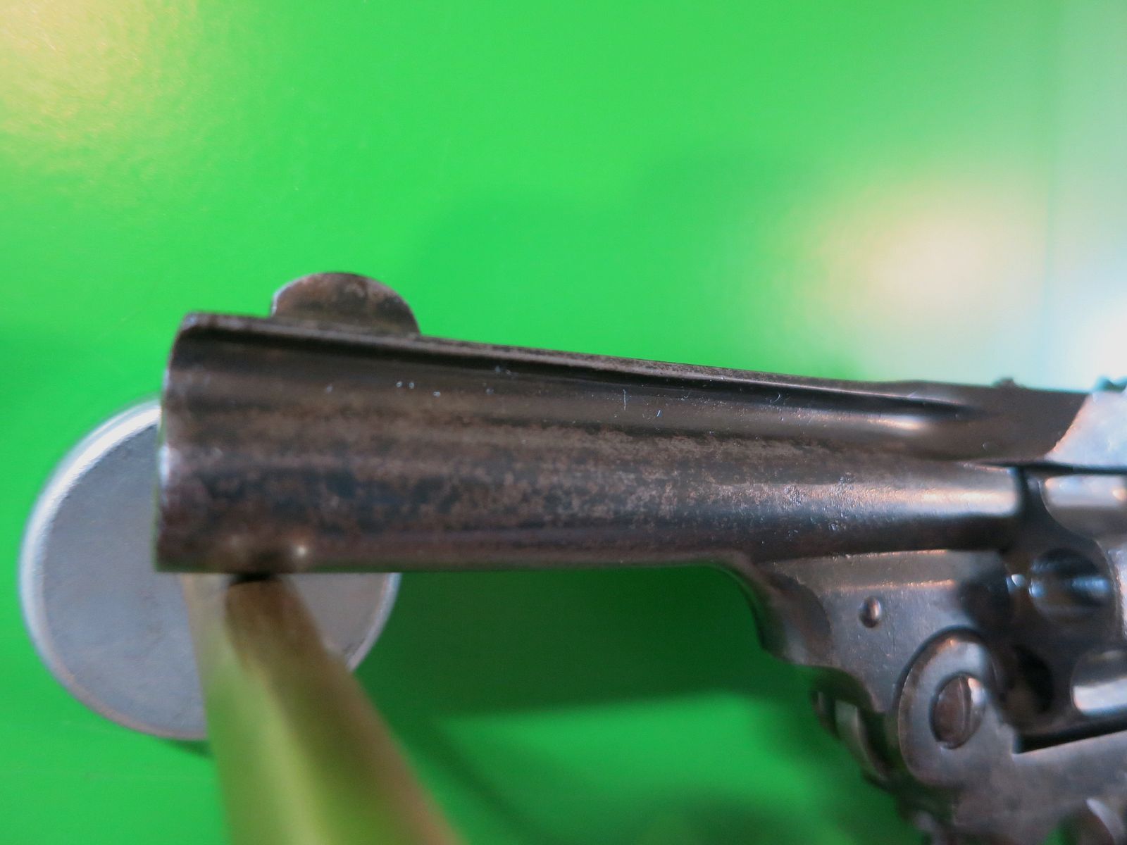 Belgian break-action revolver like Garate Anitua & Co., copy of Smith & Wesson Frontier, .320 Short #87