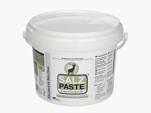 Eurohunt Salzpaste 2 kg Eimer - neutral -