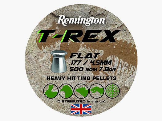 Remington T-Rex Flat Cal. .177 / 4,5mm, 500 colpi